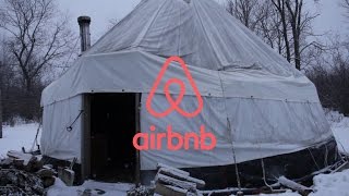 Airbnb  Yurt in Northern Ontario [upl. by Bechler]