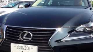 同じ試乗車？ ﾚｸｻｽ新型IS250 versionL ﾌﾞﾗｯｸ Lexus IS250 black new [upl. by Christabelle]