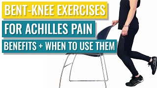 BentKnee Soleus Calf Raises for Achilles Tendonitis  Pros amp Cons [upl. by Han]