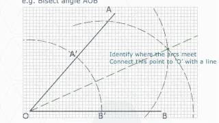 GCSE Maths  Constructions and Loci  Web Lesson 40 [upl. by Cirri186]