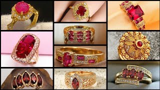 Gold Ring designs 2024  Gold Ring designs for women  Glorious Jewelry [upl. by Flodur683]