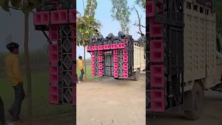 🔊 dj speaker hard bass djsong djlife djlover djstatus djsetup status bhojpuri viralvideo [upl. by Ulric]