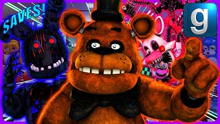 Gmod FNAF  Going On Random FNAF Saves Part 1 [upl. by Atipul]