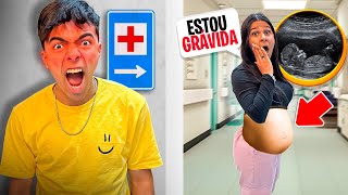 DESCOBRI QUE MINHA MÃE ESTÁ GRÁVIDA vou ter mais irmão😱 [upl. by Ainud]