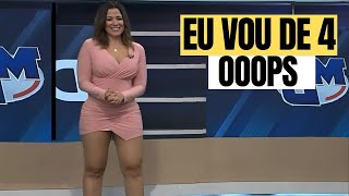 JORNALISTA EXAGERA MUITO E FALA PALAVRÃO AO VIVO 5 [upl. by Anerok449]