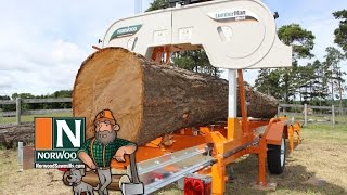 La scierie à ruban mobile LumberMan MN26 – La scierie pour amateur la plus versatile sur le marché [upl. by Gardy187]