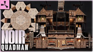 The Noir  Trio OFFLINE TANK  5 BUNKERS  Easy to Build  RUST Base Designs 2024 [upl. by Raoul]