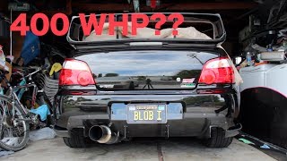 400WHP 2004 STI ON STOCK BLOCK 20G Powered Subaru STI  PART 1 [upl. by Yeltnerb205]