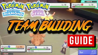 POKEMON BDSP  Team Building Guide [upl. by Nidia]