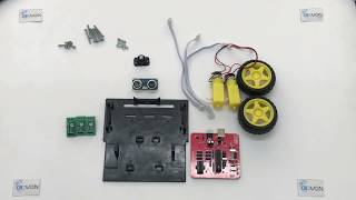 DIY Robotic Kit Assembling 2  Introduction of Components  EDVON Robotics [upl. by Ecneps31]