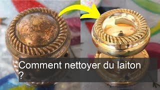 Comment nettoyer du laiton [upl. by Almita]