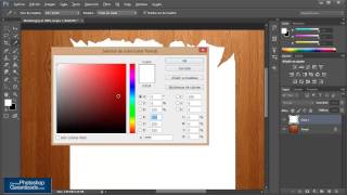 Crear un papel con bordes quemados en Photoshop [upl. by Etteloiv]