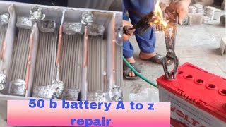 how to restore old and Dead battery 50 battery A To Z repair [upl. by Karilla659]