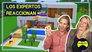 Arquitectos reaccionan ante construcciones de Minecraft  Los Expertos Reaccionan [upl. by Nogam]