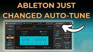 Ableton Live Auto Shift Abletons New Insane Stock AutoTuner Device [upl. by Webb]