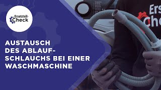 Wie tauscht man den Ablaufschlauch bei einer Waschmaschine [upl. by Linis]