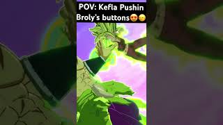 Kefla have a thing with Broly🙂‍↔️ fyp sparkingzero sparkingzerogameplay foryoupage dbz sway [upl. by Resiak736]