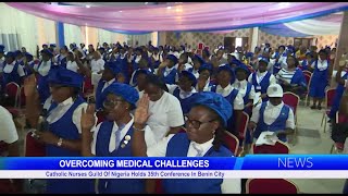 Catholic Nurses Guild Of Nigeria Holds 35th Conference In Benin City [upl. by Suillenroc2]