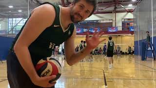 Dartmouth Men’s Volleyball vs Rivier B Lowell Invitational 10212023 Pool Play 3 [upl. by Redmer]