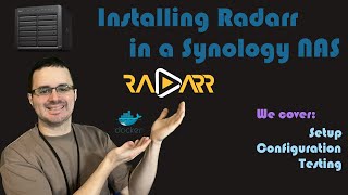 Install Radarr using Docker in a Synology NAS [upl. by Fortunna]