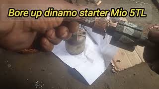 diyprojects BORE UP ELEKTRIK STARTER MIO 5TL [upl. by Nihsfa]