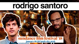 Sundance Rodrigo Santoro falando russo [upl. by Airdnekal]