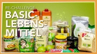 BasicLebensmittel  Vegan for Fit Challenge  Vorbereitungen Folge 1Teil 2 [upl. by Arihsat]