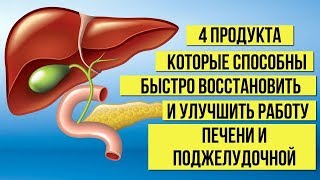 ПРОДУКТЫ которые СПОСОБНЫ быстро ВОССТАНОВИТЬ ПЕЧЕНЬ и улучшить работу ПОДЖЕЛУДОЧНОЙ ЖЕЛЕЗЫ [upl. by Eniretac]