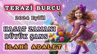 TERAZİ BURCU 2024 EYLÜL AYI 👑 SENİN İNANILMAZ BİR GÜCÜN VAR Tarot [upl. by Olinad394]