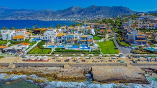 Anissaras beaches Hersonissos Heraklion Crete Greece 4K [upl. by Sirtimed]