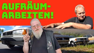 Aufräumarbeiten für Sonntag Old und Youngtimer Treffen [upl. by Harwilll]