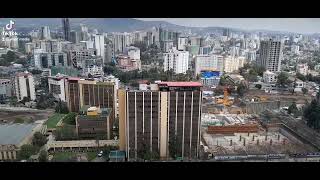 See see see Ethiopia Capital City Finfinne Half Top View [upl. by Milli]