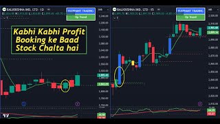 Viral Trading Strategy  kabhi kabhi stock profit Booking ke Baad chalta hai  NSE  Stock Market [upl. by Yelhs]