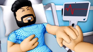 His Dads DYING WISH A Roblox Movie [upl. by Ecerahc]