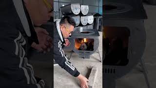 New winter coalburning and woodburning heating stoves and firewood stoves Yan Deli heating stove [upl. by Mercy677]