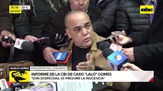 Informe de la CBI sobre Lalo Gomes “no sabíamos” dice Bachi Núñez [upl. by Ynor827]