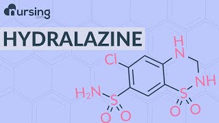 Hydralazine  Apresoline Nursing School Lessons [upl. by Anoel189]