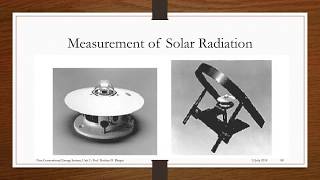 Solar Radiation  Pyranometer  Sunshine Recorder  Radiation Measuring Instrument [upl. by Engenia]