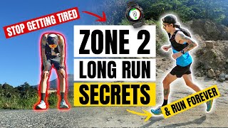 ZONE 2 Long Run Tips to Run for LONGER get FASTER Avoid INJURIES and Build a HUGE AEROBIC BASE [upl. by Dolf]