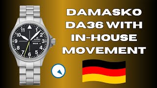 Damasko DA36 returns with an inhouse movement the DK36 [upl. by Elleda]