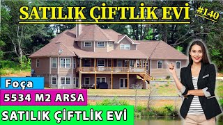 İzmir Foça Lüks Satılık Çiftlik Evi [upl. by Shaine]