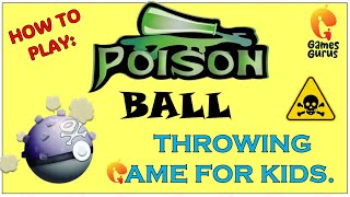 Poison Ball Throwing Game for kids  PhysedGames  Physed  Throwing game  PE  Elementary [upl. by Ardnaeel]