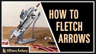 How to Fletch Archery Arrows [upl. by Azar]