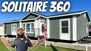 Solitaire Homes 360 Full Tour  Double Wide Manufactured Home  3 Bed  2 Bath [upl. by Etteb113]