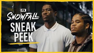 Snowfall  S5E7 Sneak Peek  The Crew Argue Over Kane  FX [upl. by Joice989]