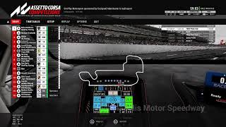 ACC SimPlay GT3 Season 5 R5 Indianapolis [upl. by Ibmat894]