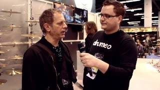 Dave Weckl Interview  Drumeo Goes To NAMM 2013 [upl. by Forster]