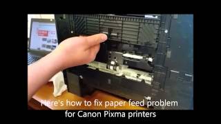 How to fix a Canon paper feed problem [upl. by Tavis]