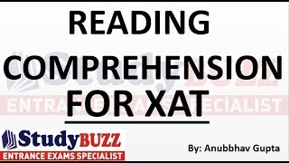 Reading Comprehension for XAT [upl. by Cirnek]