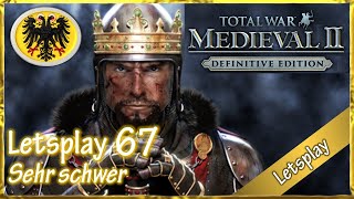 Lets play Medieval 2 Total War 👑Heiliges Römisches Reich👑 D  HD  Sehr Schwer 67 [upl. by Cupo]